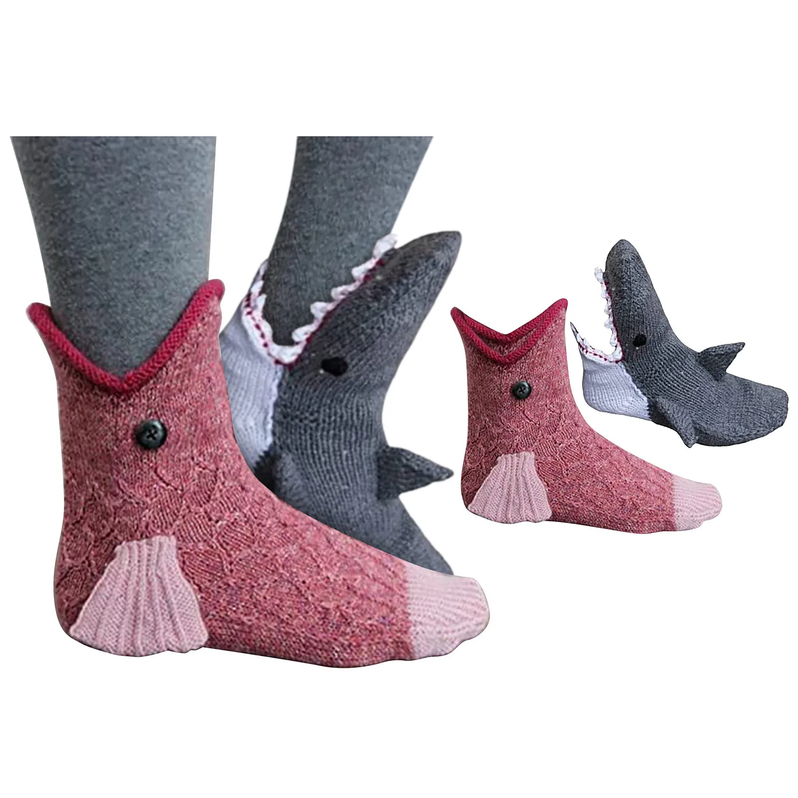 Новинка! Зимние Разноцветные носки сохраняющие тепло чулочно-носочные изделия с