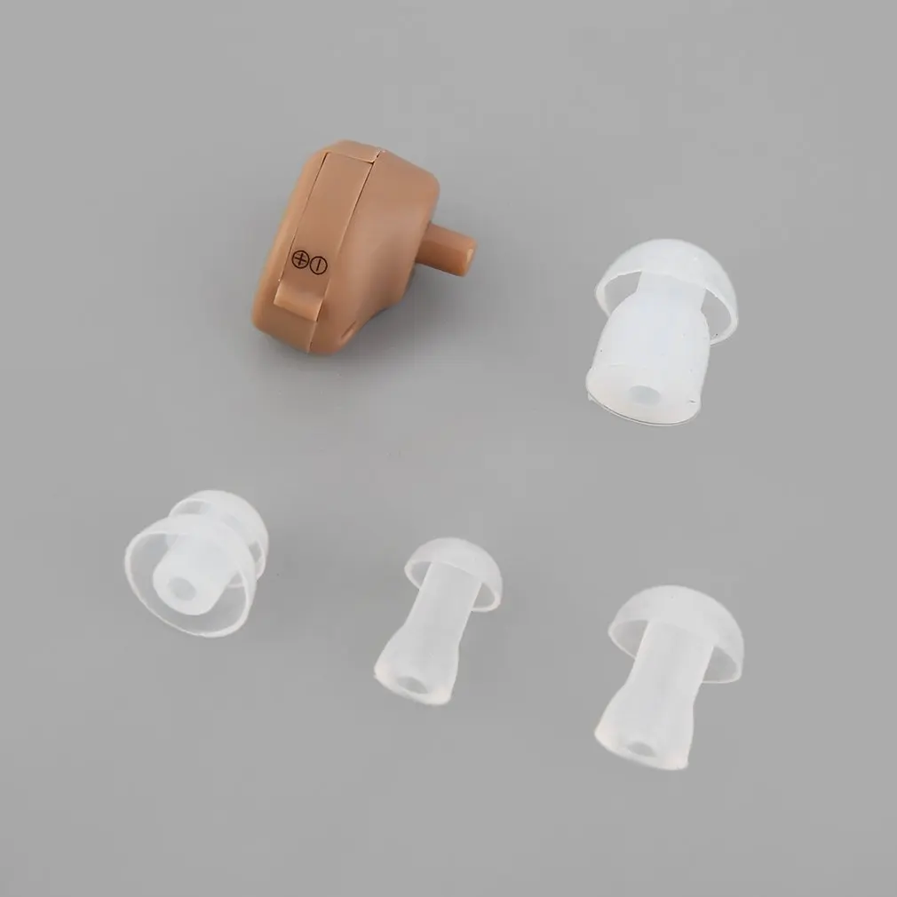 

New Hearing Aid Portable Small Mini Personal Sound Amplifier In the Ear Tone Volume Adjustable Hearing Aids Care Drop Shipping