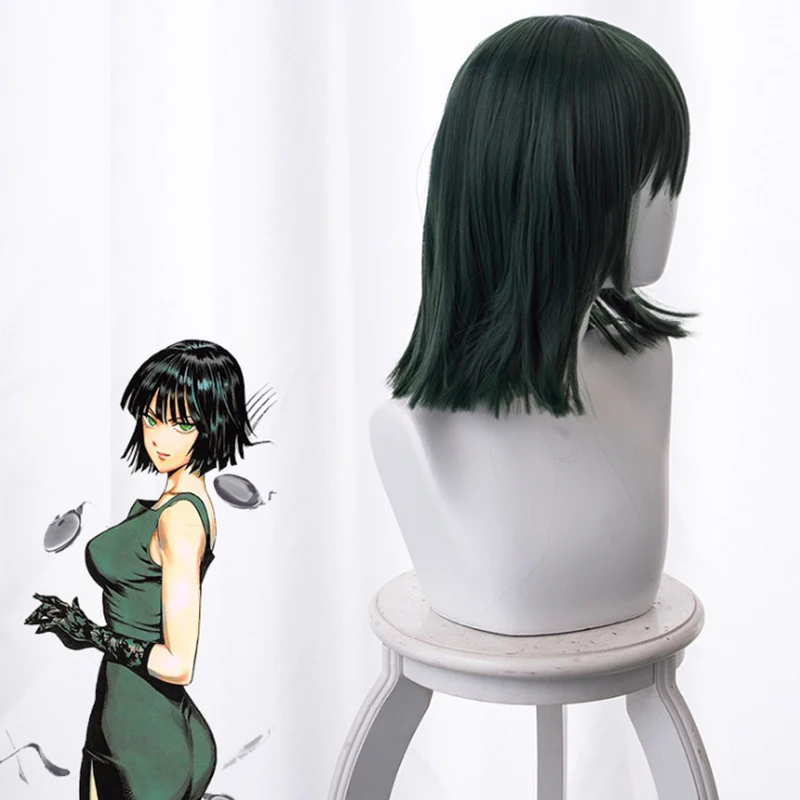 Парик для косплея Фубуки из аниме ONE PUNCH MAN термостойкий искусственный парик
