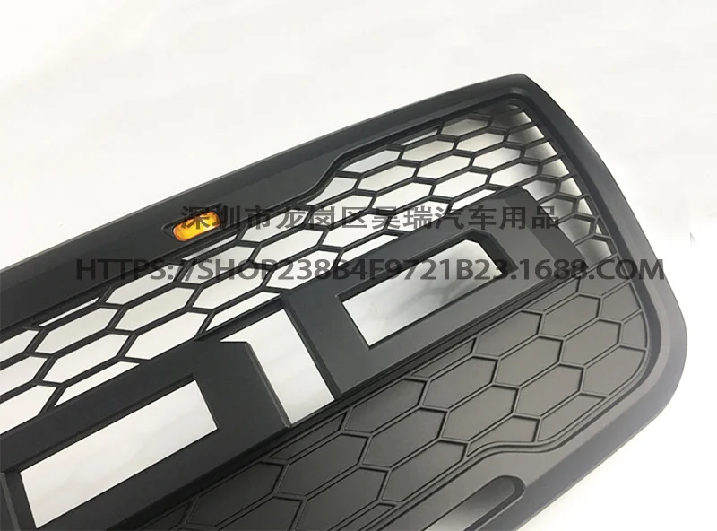 

Suit For 2012-2014 Explorer Cellular with Led Light Racing Grille, Black Medium Net