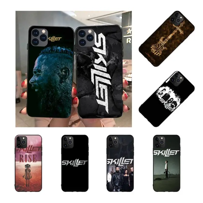 

NBDRUICAI Skillet John Cooper Coque Shell Phone Case for iPhone 11 pro XS MAX 8 7 6 6S Plus X 5S SE XR case