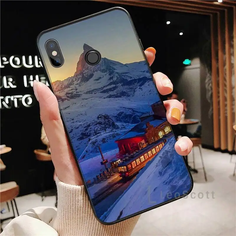 

mountain house Phone Case For Xiaomi Redmi Note 4 4x 5 6 7 8 pro S2 PLUS 6A PRO