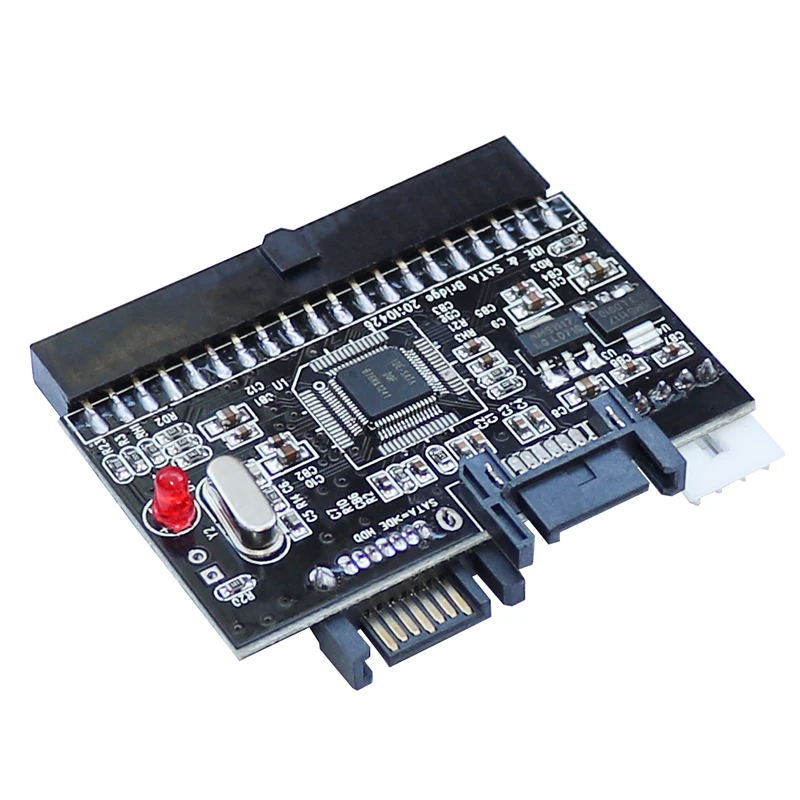 2 в 1 адаптер SATA-IDE SATA конвертер 40 pin 5 "дюймовый жесткий диск с драйверами