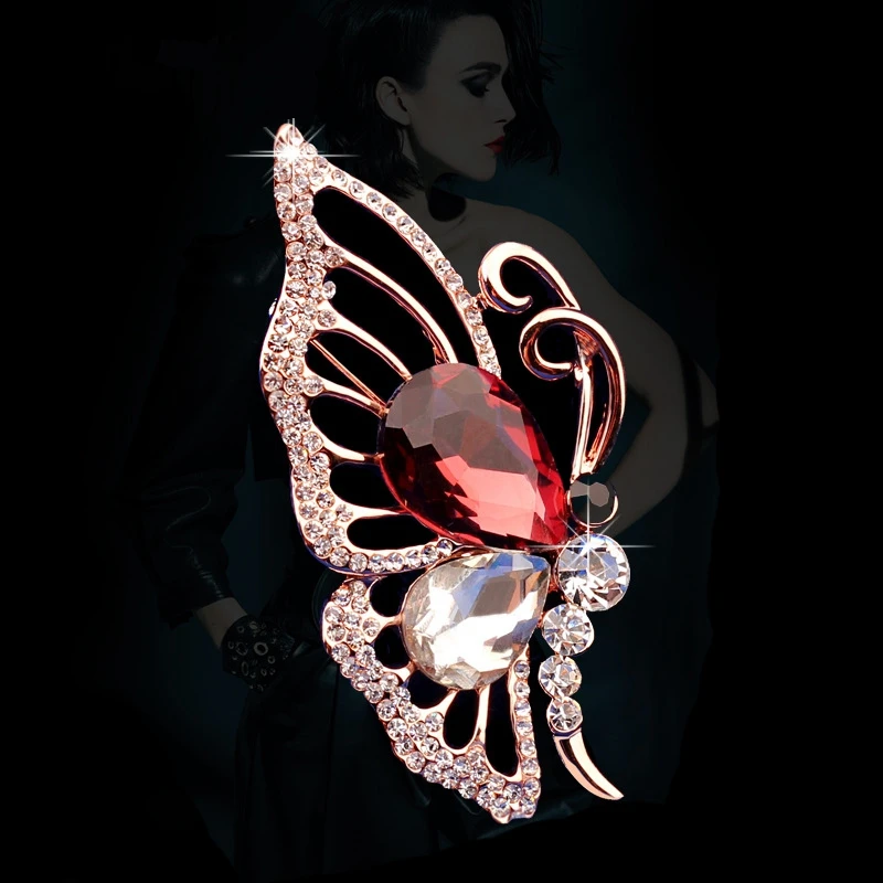 Корейская мода крыло Красота Бабочка Брошь женская брошь одежда для женщин