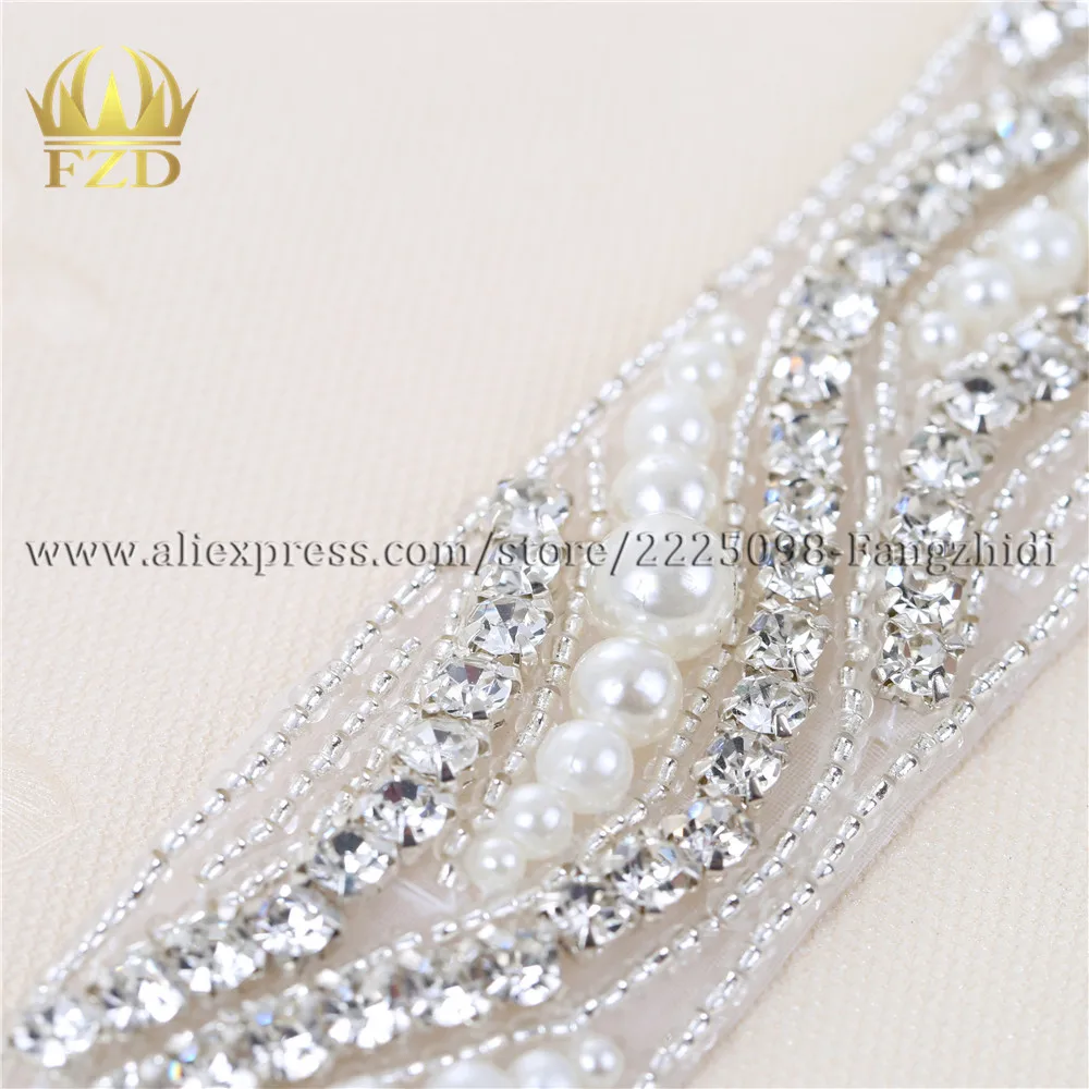 (10 ярдов) Горячая фиксация утюгом на шитье оптовая продажа свадебных платьев