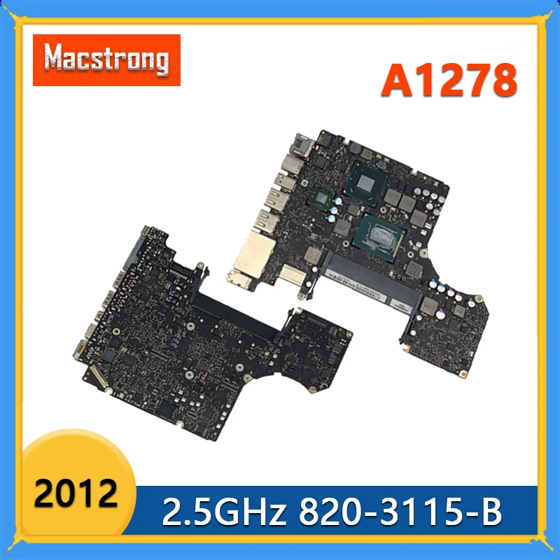 

Материнская плата 820-3115-B A1278 для MacBook Pro A1278 2012 2,5 ГГц i5 MD101