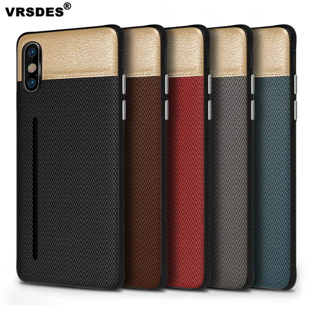 Чехол VRSDES из искусственной кожи для iPhone 7, 8 plus, X, XS, с отделением для карт, 7 plus, 8 plus, XS, XR, XS MAX, чехлы