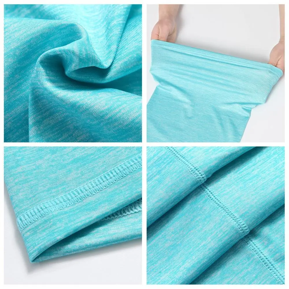 

Ice Silk Sunscreen Hood Scarf Summer Outdoor Riding Triangle Scarf Breathable Sunscreen Face Neck Neck Riding Mask