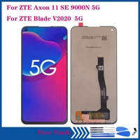original display for zte axon 11 se 5g 9000n lcd display touch screen digitizer assembly for zte blade v2020 5g lcd repair kit