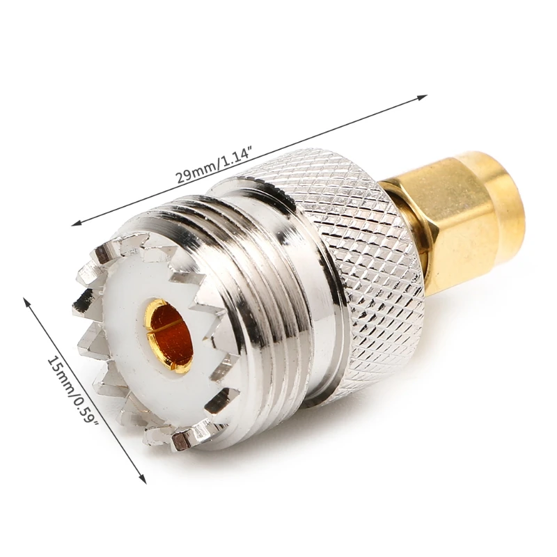 SMA Male к UHF Female RF коаксиальный разъем адаптера SO-239 SO239 | Обустройство дома