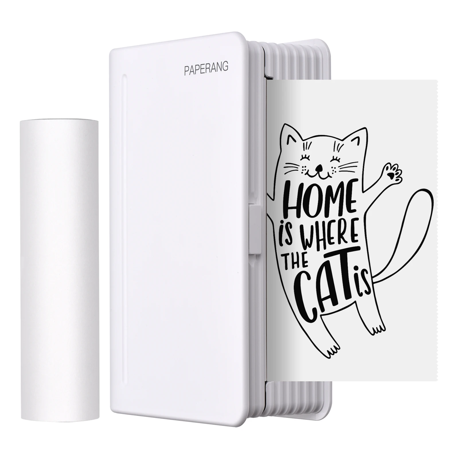 

112mm Pocket Photo Printer Portable BT Thermal Printer Mobile Printer 300dpi for Photo Picture Receipt Memo Note Label Sticker