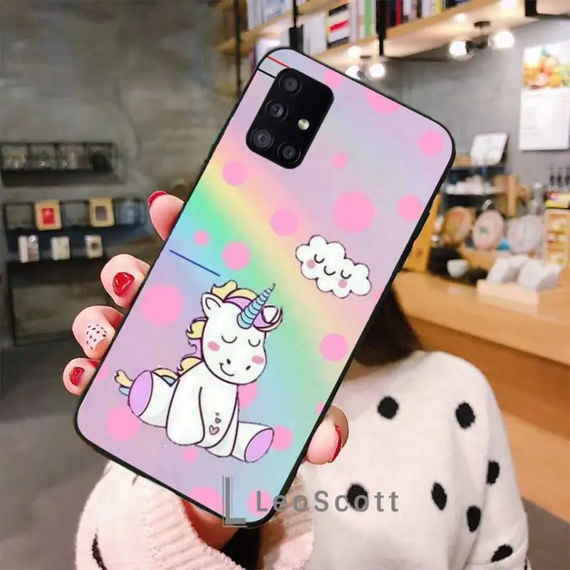 

Cute little panda Phone Case For Samsung A40 A50 A51 A71 A20E A20S S8 S9 S10 S20 Plus note 20 ultra 4G 5G