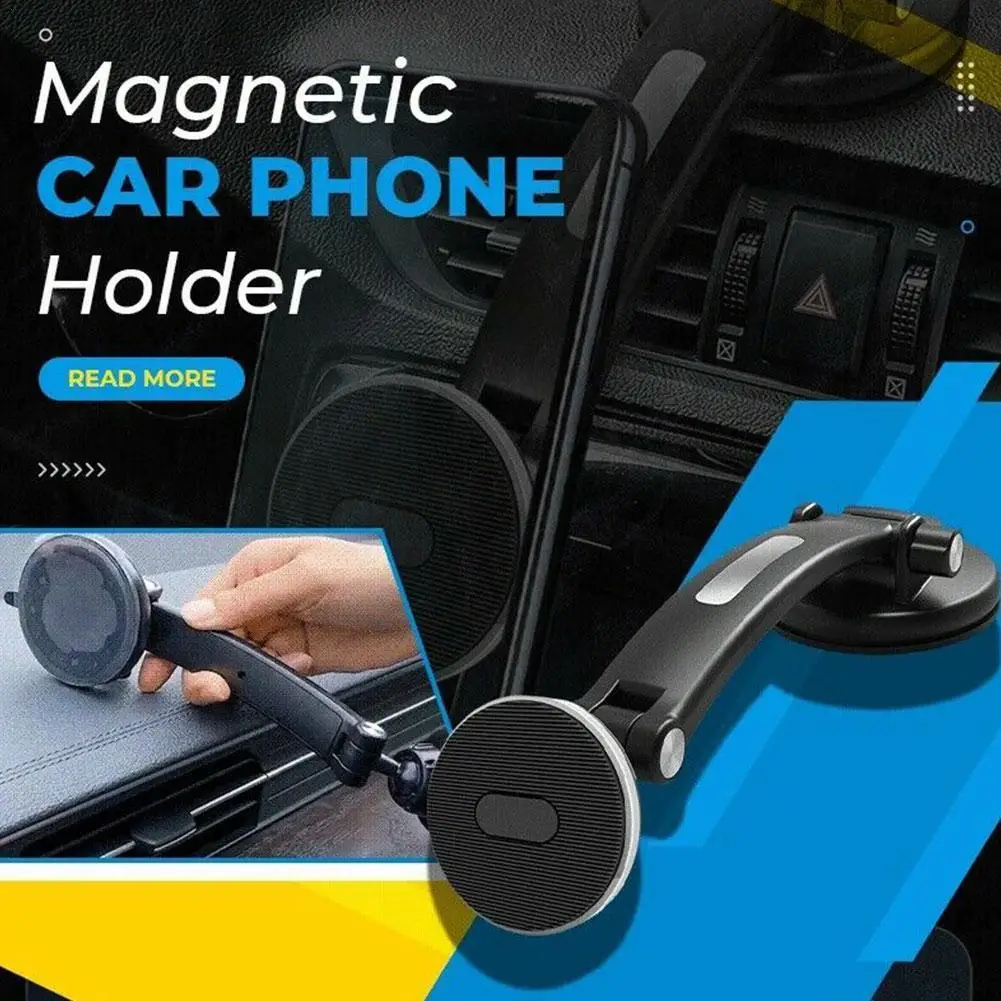 

Магнитный автомобильный держатель для телефона, Магнитная подставка с креплением, подставка для мобильного телефона, подставка для телефо...