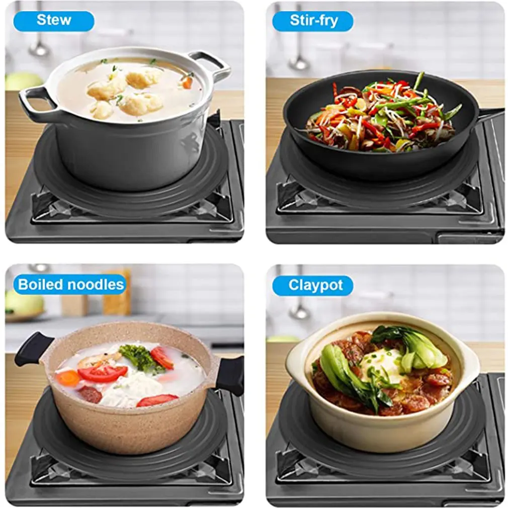 

Round Fast Defrosting Tray Heat Diffuser Multifunctional Thawing Plate Gas Stove Heat Conduction Plate Defroster Plate