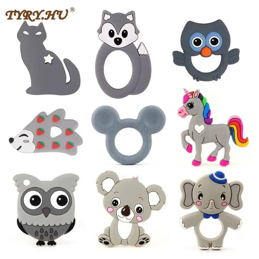 

Прорезыватель для зубов TYRY.HU, силиконовый, не содержит бисфенола А, 1 шт.