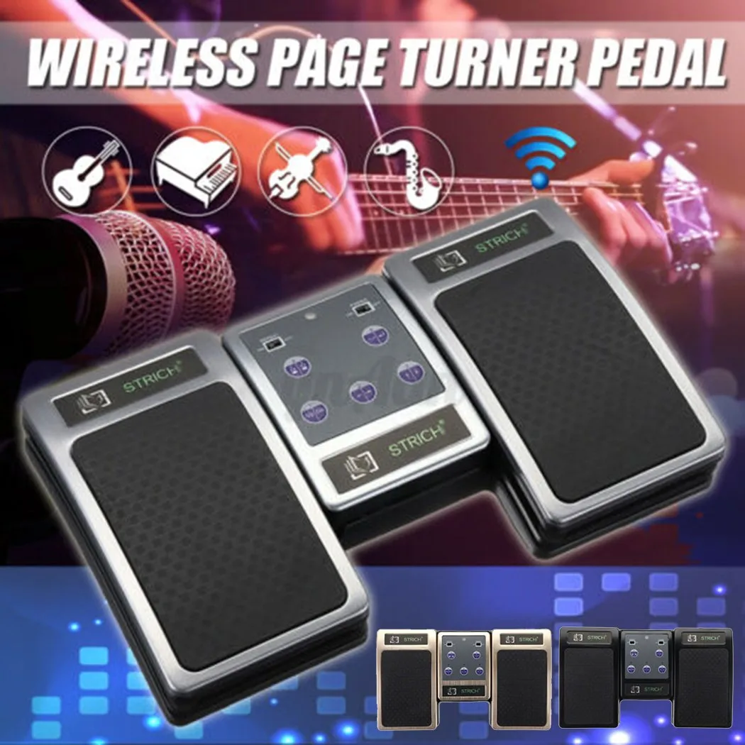 

Bluetooth Silent Music Music Turner Wireless Music Music Foot Pedal Turner Wireless Bluetooth Pedal Music Controller Charged