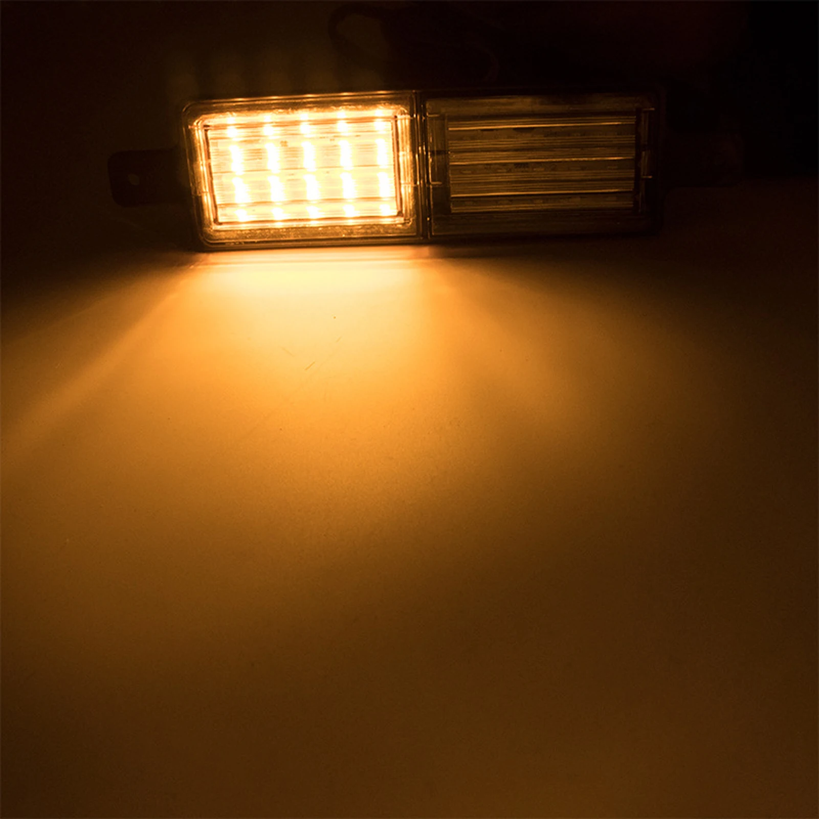 

2Pcs 10-30V 30LED Two-Color Waterproof Truck Warning Tail Light Indicator Lamp Car Taillights 6000k Trucks Accessories