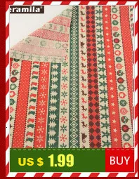 Teramila имитация льняной ткани 50 см x 150 см/шт. Рождественский принт Снежинка Дизайн Аппликация аксессуар DIY Украшение дома Telas