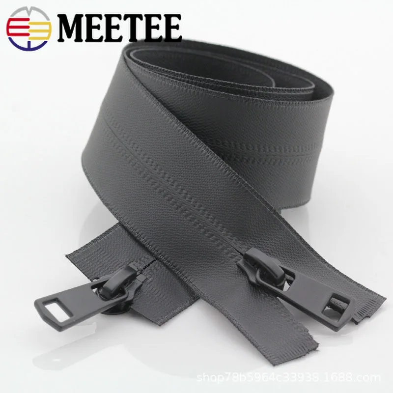 2/5 шт Meetee автоматический замок 3# Металлические молнии 20 см закрытые молнии для шитья сумки, юбка DIY аксессуары для одежды ZA152
