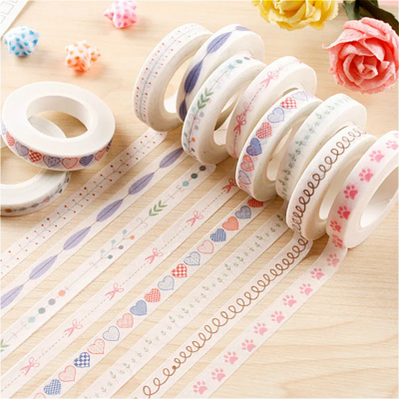 1 шт. новый мультфильм лента Washi Скрапбукинг DIY ярлык великолепные красивые