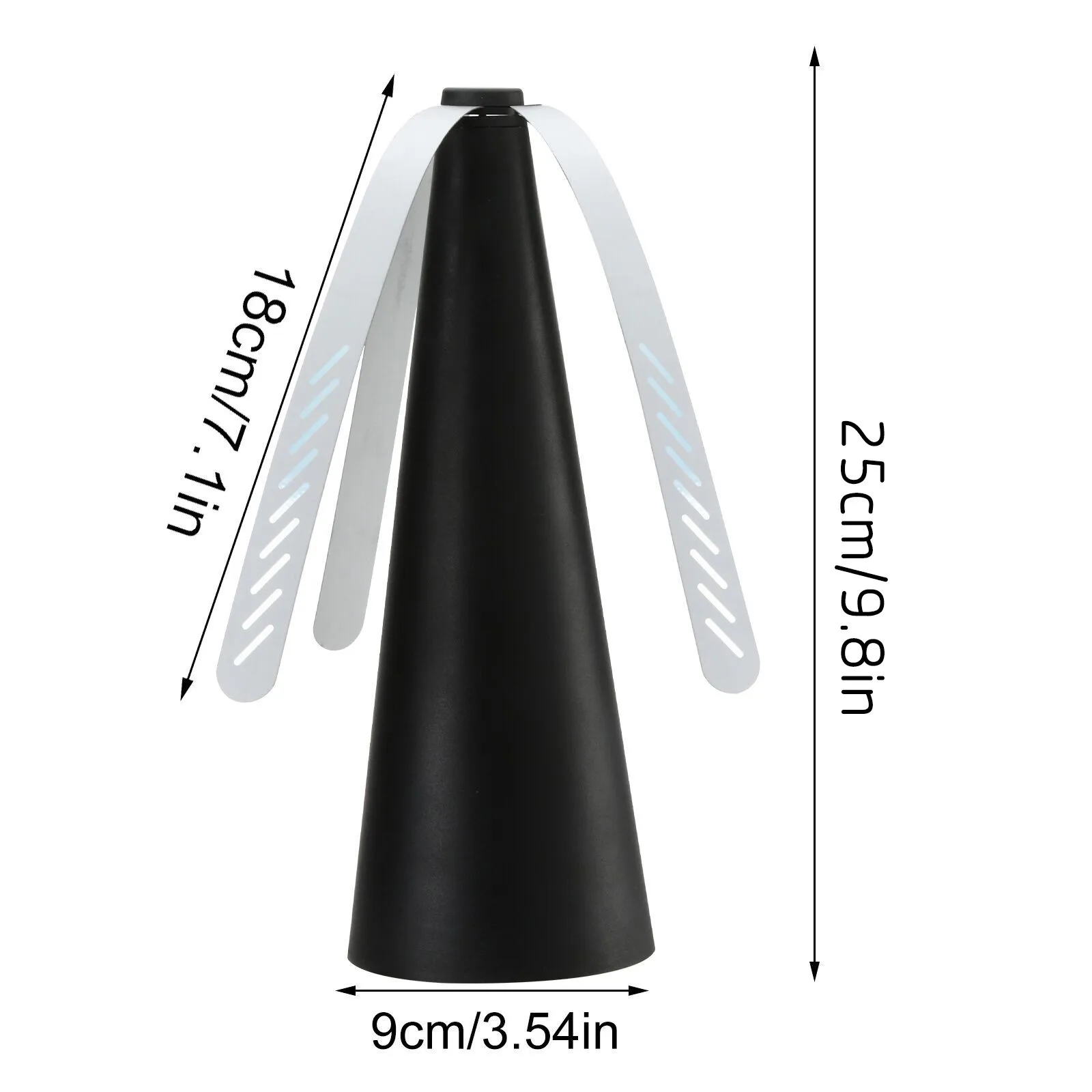 

New 2pcs Repellents Household Outdoor Camping Fly Catcher Fans Super Quiet Multi Functional Fan Blade Automatic Fly Catcher Fan