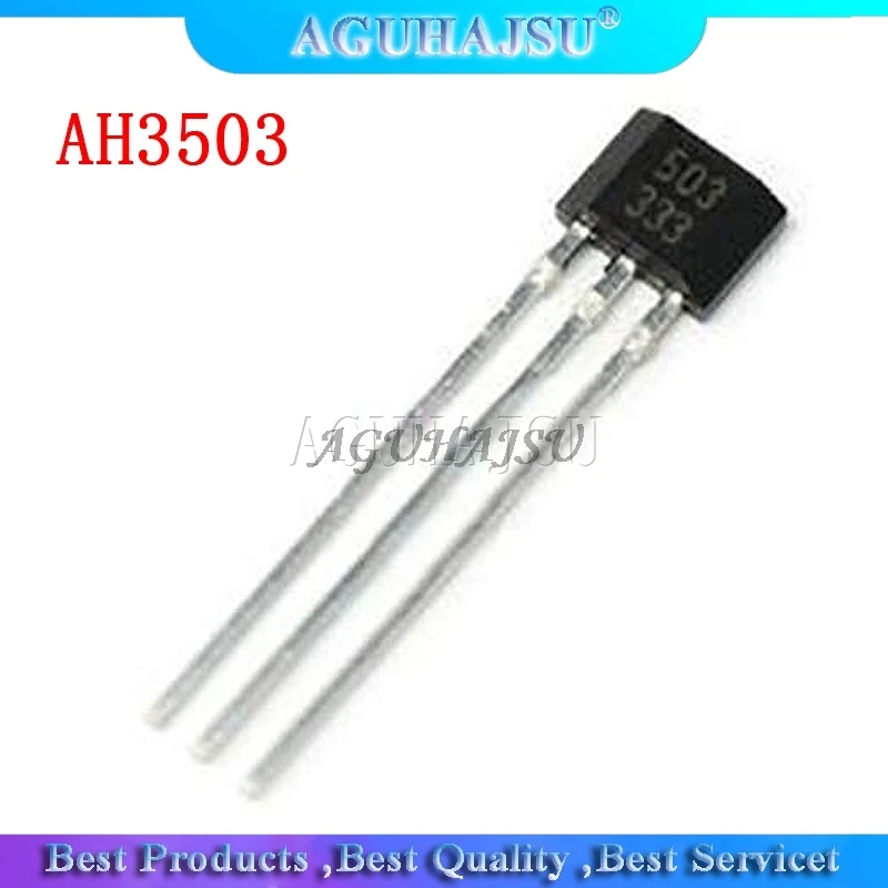 10pcs AH3503 3503 TO-92UA TO-92 UGN3503UA UGN3503 Casing Hall Effect Sensor Motor | Transistors