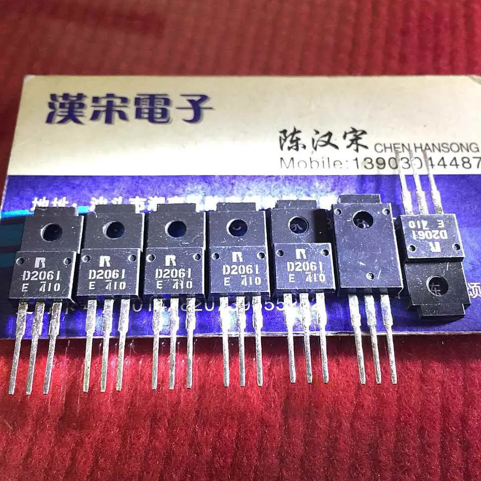 

Free shipping 2SD2061 D2061 TO-220 F 10PCS