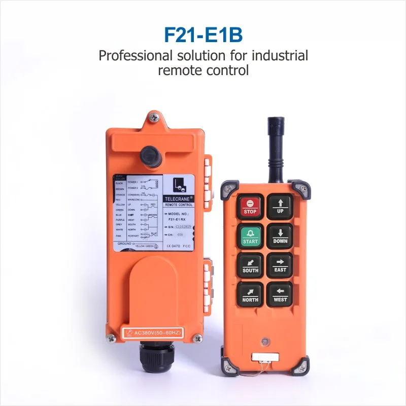 18 ~ 65V 65 440V ACDC промышленный Telecrane UTING Беспроводной дистанционного Управление f21 e1b