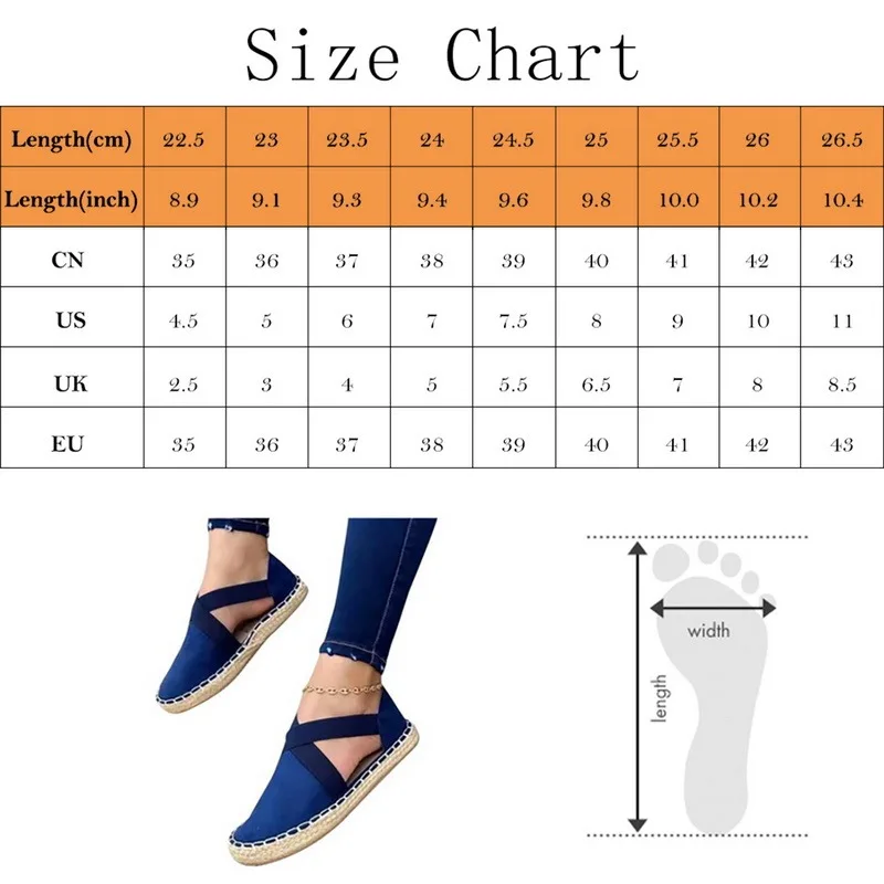 

Summer Platform Sandals Wedges Shoes for Women Hemp Rope Bottom Flats Women's Slip on Canvas Casual Outdoor Fisherman Shoes