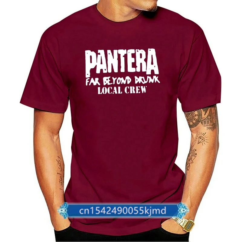 

Vintage Pantera Local Crew Far Beyond Drunk Tour T Shirt 90s VTG Reprint S-XXL