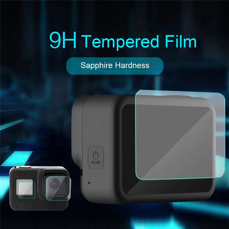 6 шт HD ТПУ Защитная пленка для Gopro Hero 8 Черная Спортивная камера защитная
