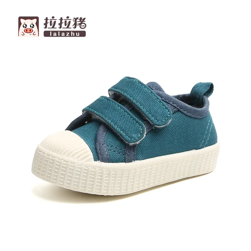 

Spring Children's Canvas Shoes for Boys Girls Baby Kindergarten Shoe Small Kids Casual Shoes 1-3 Years Anti-Slippery Rubber