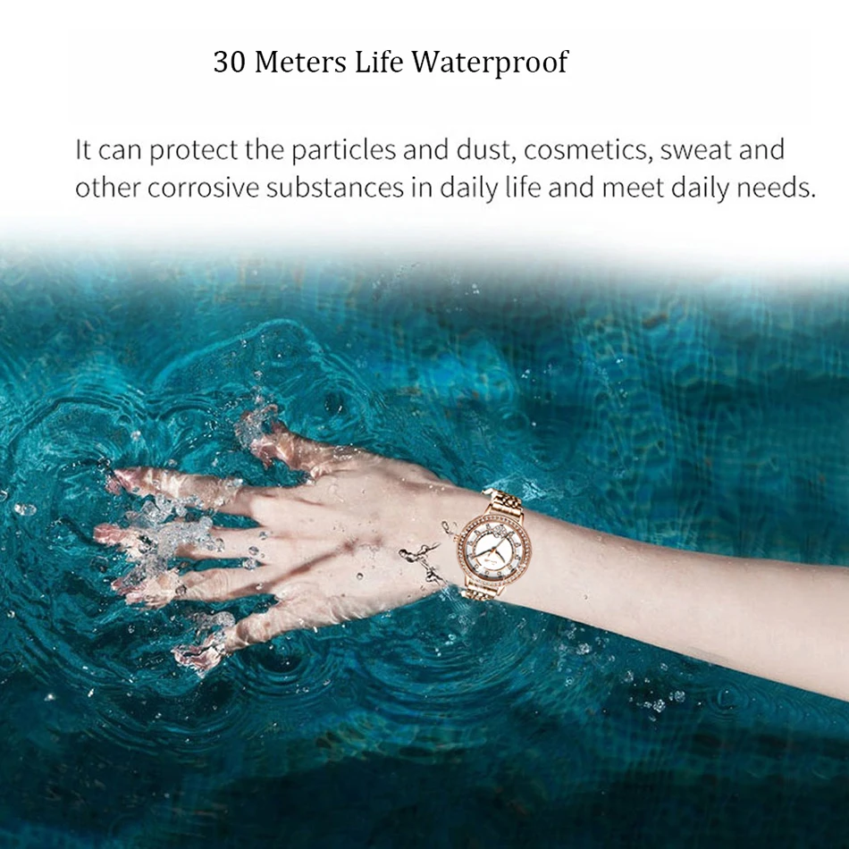SUNKTA Women Watches Woman Dress Top Brand Luxury Gift Bracelet Watch Quartz Wrist For Clocks Relogio Feminino+Box | Наручные часы