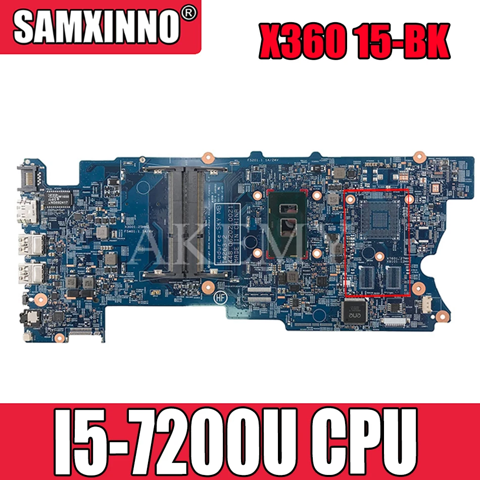 863887-601 863887-001 863887-501 для For HP envy X360 15-BK 15-W 15T-W M6-W Материнская плата ноутбука 448.06202.0021