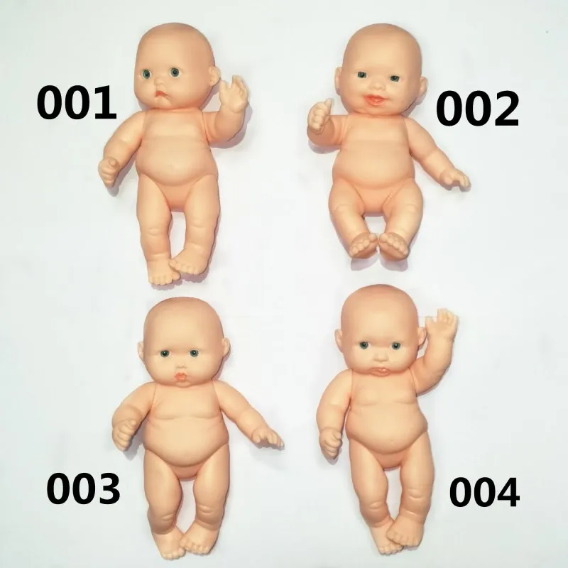 1pcs Doll Reborn baby куклы в одежде и многие милые Младенцы Новорожденный ребенок является обнаженной игрушкой детские игрушки куклы в одежде - Цвет: 1pcs Doll
