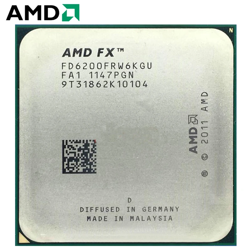 Процессор AMD FX 6200 3 8 ГГц Мб 6 ядерный 125 Вт|Процессоры| |