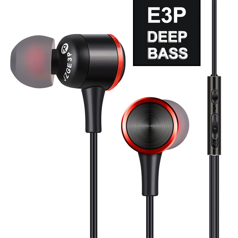 

Earphone in ear wired game dynamic subwoofer mobile phone earplug suitable for Xiaomi