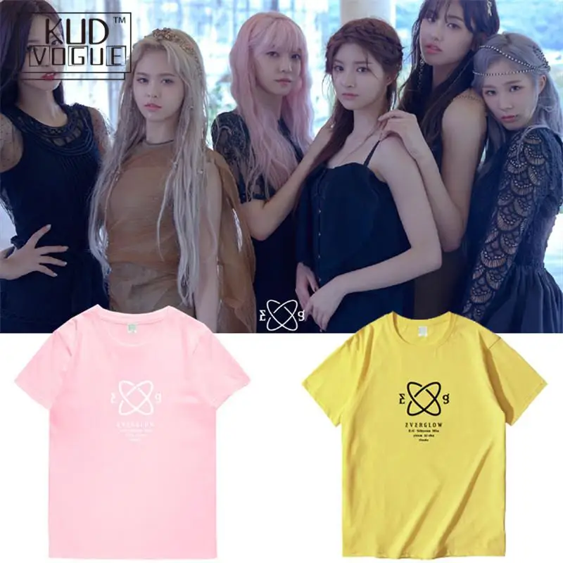 Kpop Rookie Everglow Adios альбом летние хлопковые свободные удобные штаны с коротким