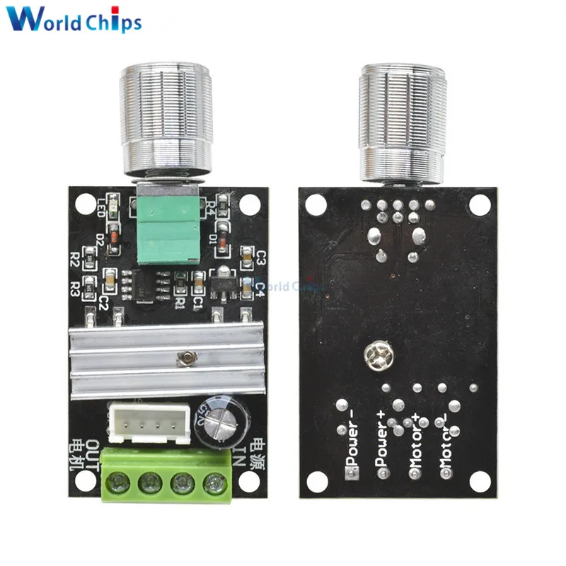 Регулятор скорости двигателя ШИМ регулятор переменной потенциометр вкл/выкл 6 в