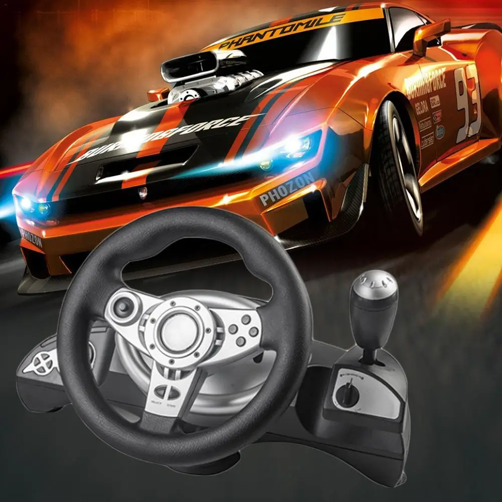 Для PS4/PS3/PS2/PC D-INPUT/X-INPUT PC Компьютерная вибрационная игровая консоль руль гоночный для PS3/PS4/Direct-X/x-вход/пар