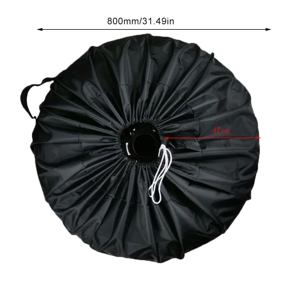

1PC //////Spare Tyre Cover Wheel Cover Tyre Bag Space Saver For Car Motorhome Van Truck Oxford Cloth General Car Wheels Parts