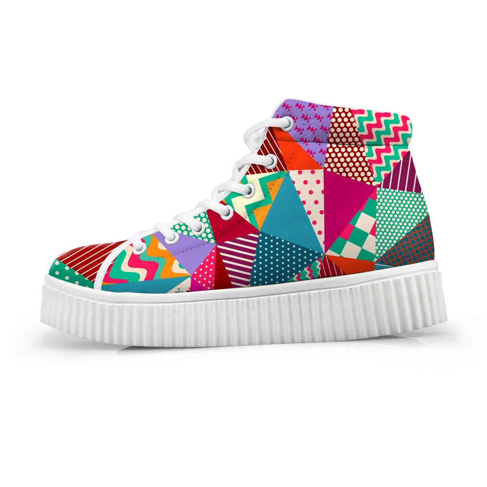 

2021 New Stitching Trendy Sports Shoes Casual Shoes Women's Platform Platform Shoes