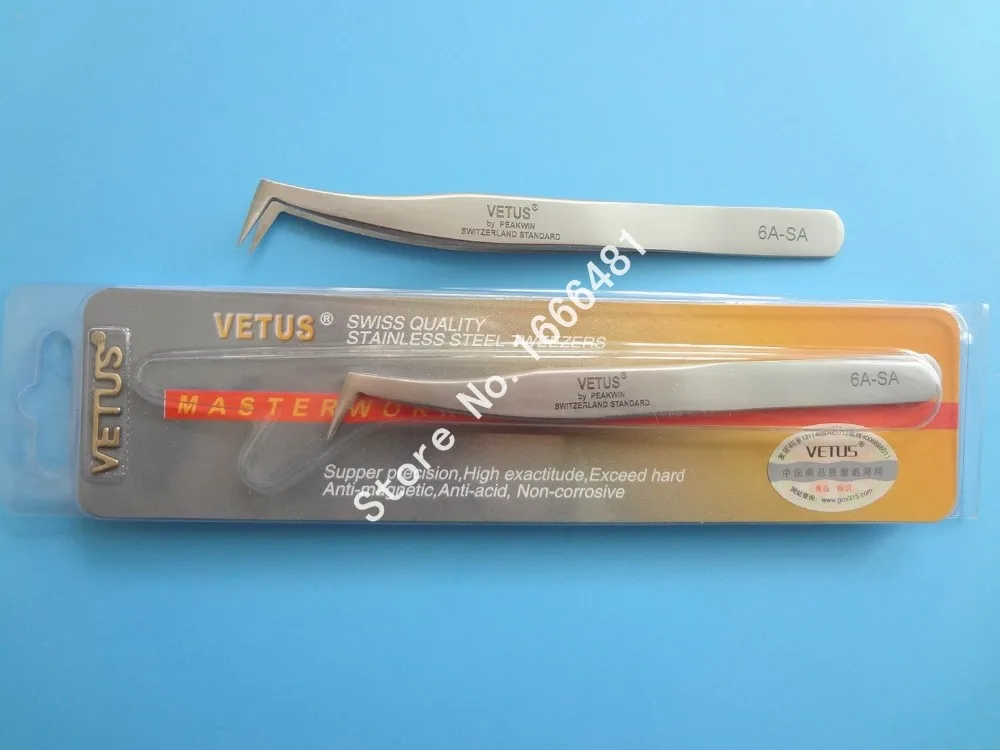

10 pcs/lot different style vetus tweezers