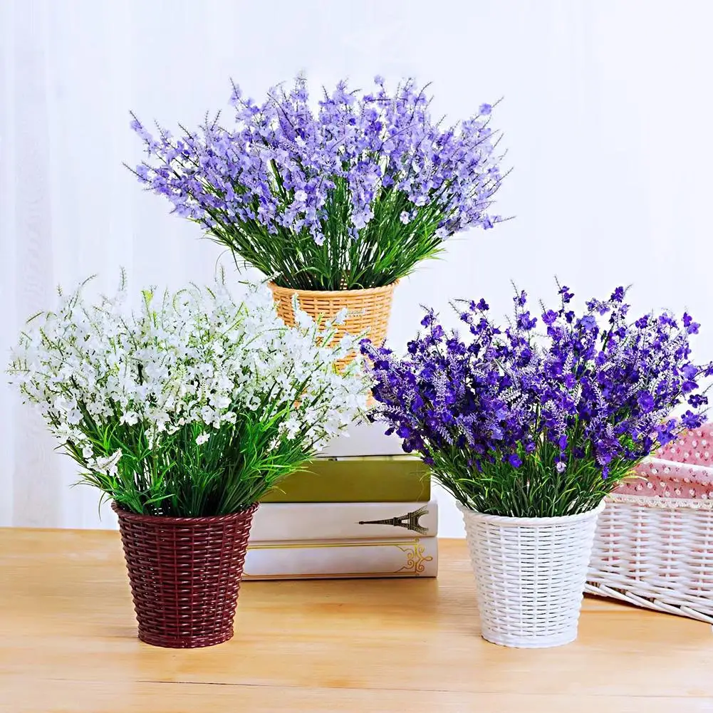 4 шт./компл. искусственный Лавандовый дома для свадебного банкета вечеринки офиса