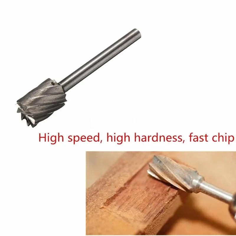 

12* Drill 39mm Tool Wood Bits High Hardness High Speed Steel Milling Burrs