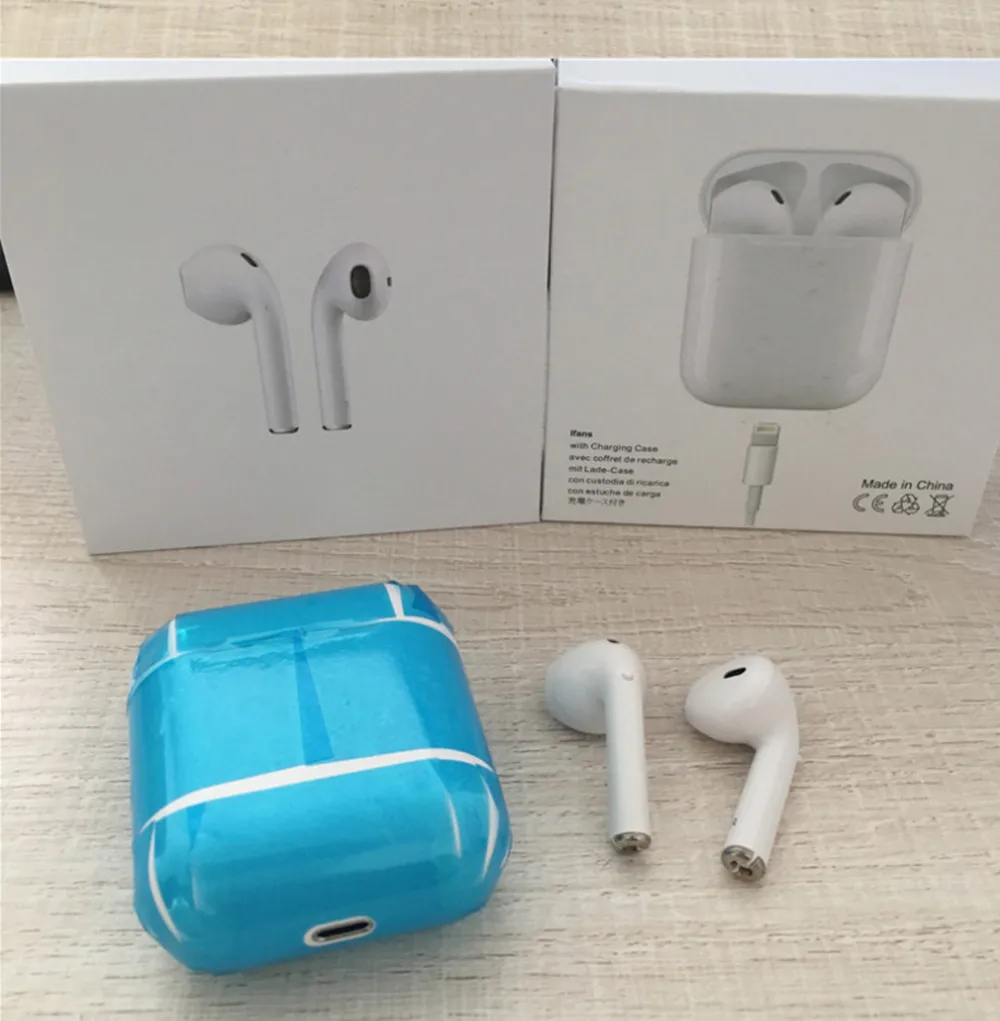 Беспроводная bluetooth-гарнитура AFans Tws с зарядным устройством двусторонние стерео