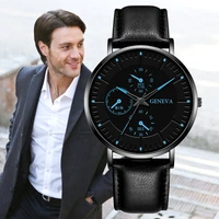new mens business watch 2021 strap leisure and fashion mens quartz wristwatch wristwatch casual clock men relogio masculino