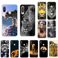 tiger king lion leopard silicone soft tpu phone case for xiaomi redmi 8 9 7 9a 9c 7a k20 k40 9t note 10 9 8t 7 6 pro 9s cover