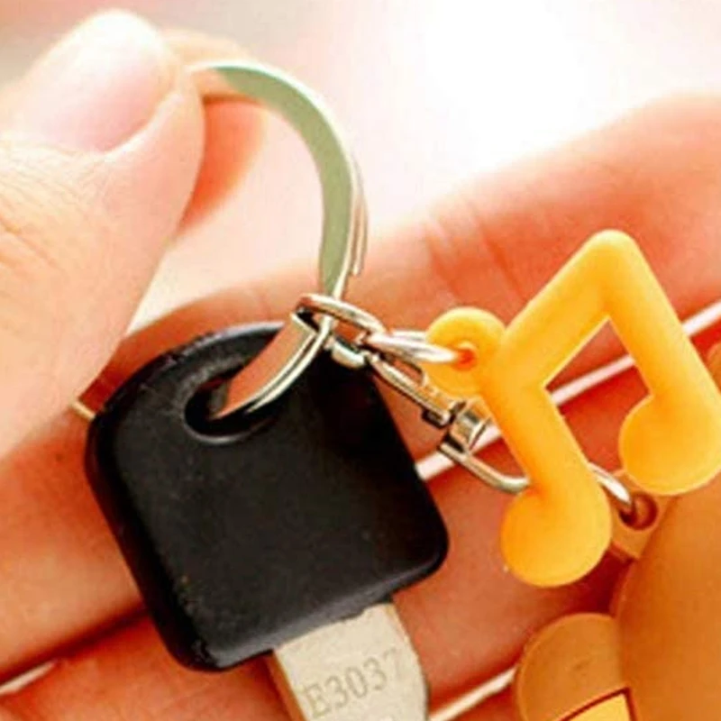 

Split Key Ring with Chain 25mm Open Jump Ring and Connector Keychain Making- Make Your Own Key Ring