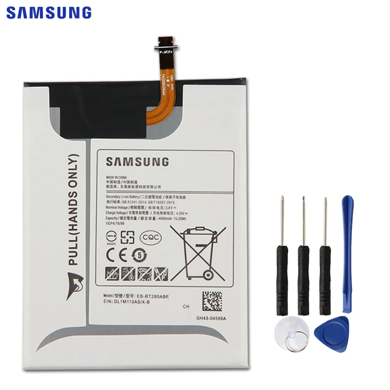 SAMSUNG оригинальный запасной аккумулятор EB BT280ABE для Samsung GALAXY Tab A 7 0 T280 T285 SM подлинный